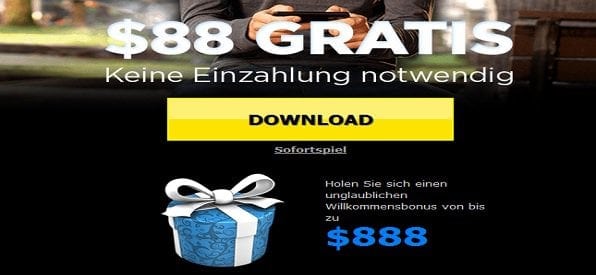 Willkommensbonus bei 888poker