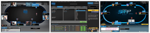 Vielseitiges Angebot bei 888 Poker