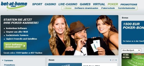 Turnieroptionen auf bet-at-home