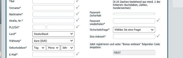 Kontoerstellung auf bet-at-home.com