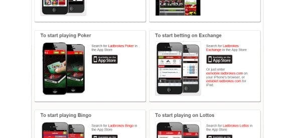 Poker Mobile Apps auf ladbrokes.com