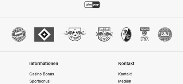 Sponsoring-Partner von Tipico Sports auf tipico.com