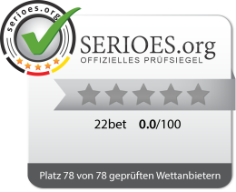 22Bet Sportwetten Siegel