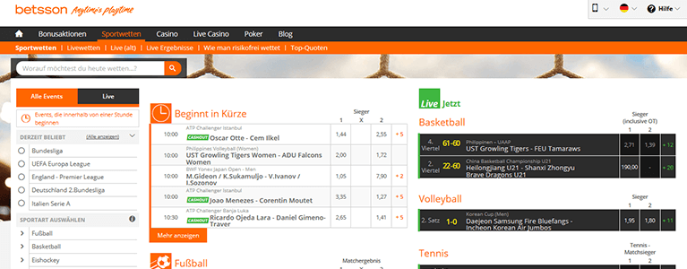 betsson Bonus