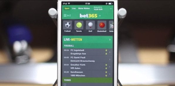 Umfangreiches mobiles Livecenter mit pro Jahr über 50.000 Sportevents in der Liveübertragung