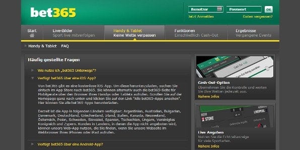 Übersichtliche App ohne Kompromisse fürs unkomplizierte Wetten von Unterwegs