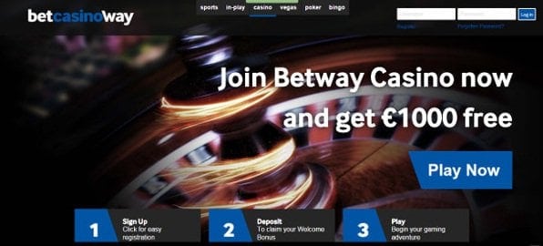 Im betway Casino erhalten Sie einen Bonus von bis zu 1000€