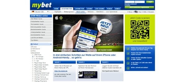 Die mybet App ist kompatibel für alle gängigen Systeme und bietet das gesamte Wettangebot