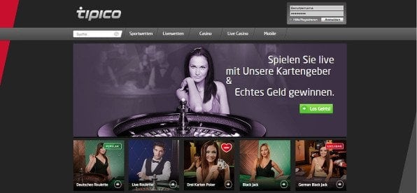 Exzellentes Live-Casino besticht durch ein abwechslungsreiches Spielportfolio