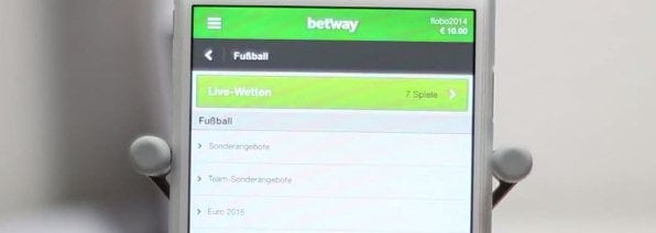 Viele Livewetten sind auch mobil verfügbar