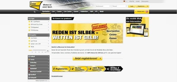 Neukunden erhalten einen 100% bis 100€ Bonus auf die erste Einzahlung