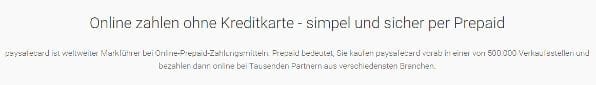 Paysacard: Ein echter Star unter den Zahlungsmitteln im Web.