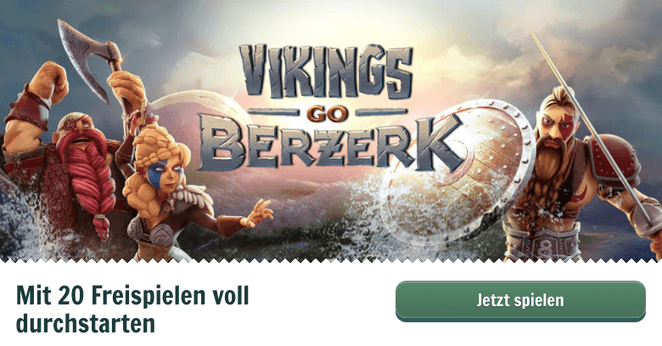 Das lohnt sich: 20 Freispiele, oder ein Bonus auf Einzahlungen über 100 Prozent