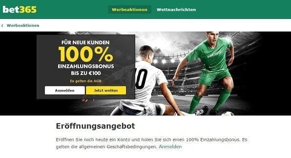 Fußballwetten sind dominierend bei bet365