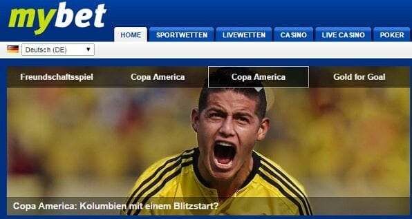 mybet ist Top-Bookie für Fußballwetten