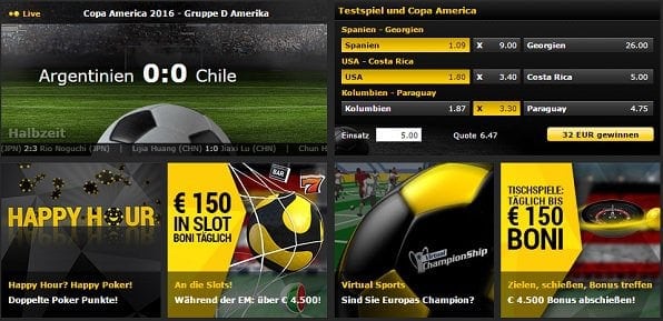 bwin ist unser Testsieger im Vergleich