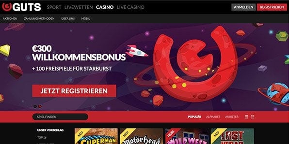 Guts Sportwetten Bonus