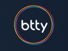 Das btty Logo im Format 280x210