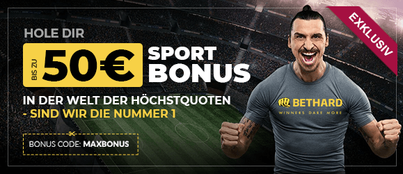 Bethard Sports Bonus 50