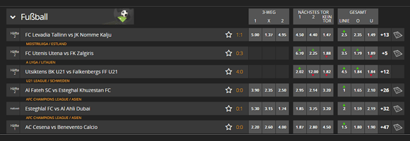 Energybet Livewetten