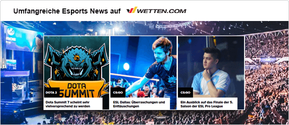 eSports News auf wetten.com