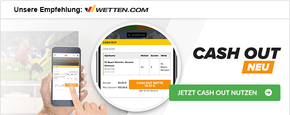 Fußballwetten mit Cash-out wetten.com