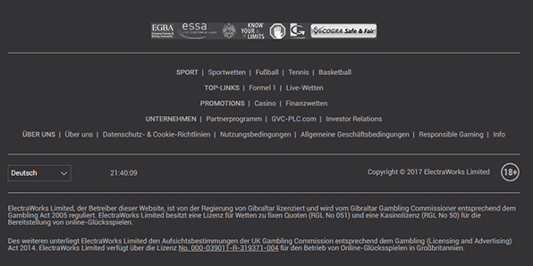 Gamebookers Lizenz