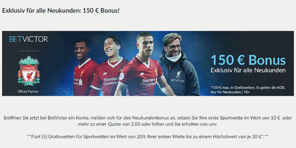 Betvictor Bonus