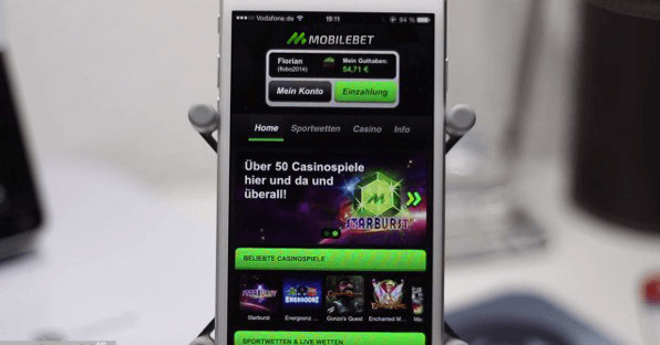 Mobilebet Mobile App Startseite