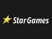 Das StarGames Casino Logo im Format 200x150