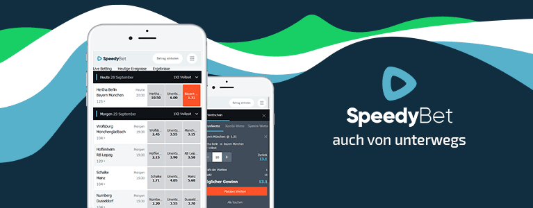 Speedy Bet Mobile - Alles Verfügbar