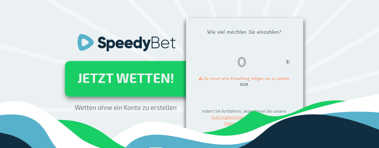 Speedy Bet Registrierung