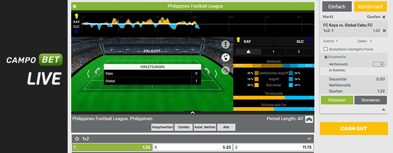 Campobet Sport Live Wetten