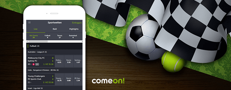 Comeon Sport Mobil