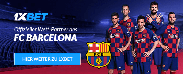 1XBET - Der neue Wettpartner des FC BARCELONA