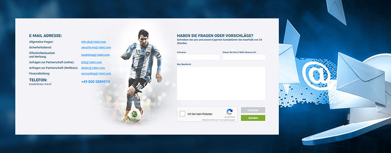 1xbet Sport Support
