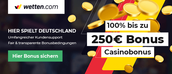 wetten.com Casino Bonus
