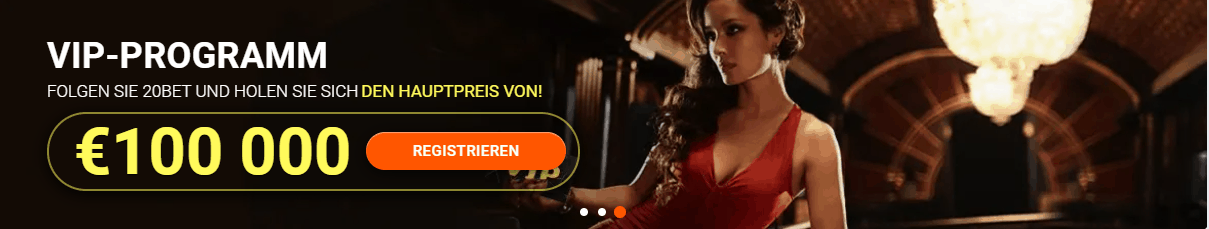 20bet VIP Programm